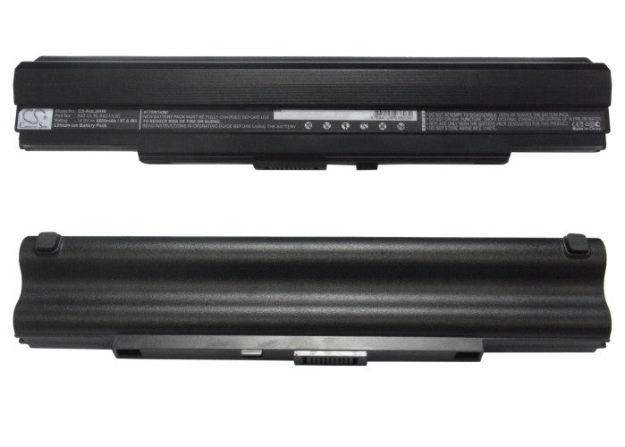 Asus Asus UL80Ag-A1 UL30 UL30A UL30A-A1 UL30A-A2 UL30A-A3B UL30A-QX130X UL30A-QX131X UL30A-X1 UL30A-X2 6600mAh Laptop and Notebook Replacement Battery-5