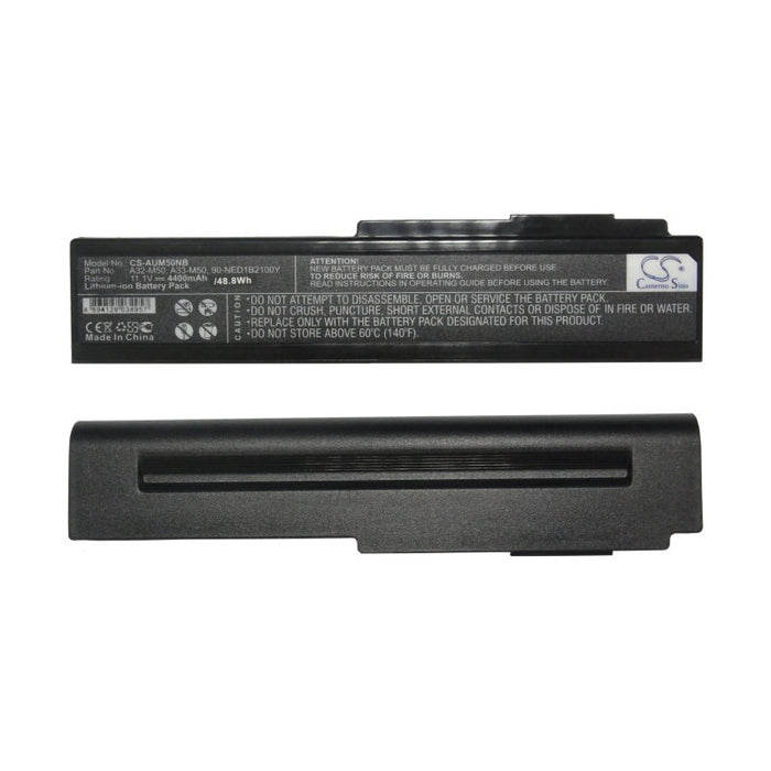 Asus B33 B33E B43F B43J G50 G50V G50VT g50-vt G50vt-x2 G51 g51j G51J-3D G51J-A1 G51JX G51JX-A1 G51JX-X1 G51vx  Laptop and Notebook Replacement Battery-5