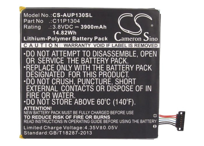 Asus K00L K013 K01G M80T M81C ME173X Me176 ME176C ME176CX ME180A ME1Pn51 Memo Pad 7 Memo Pad 8HD Memo Pad HD MeMO Pad HD7 M Tablet Replacement Battery-5