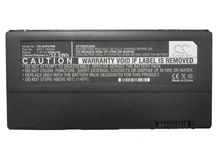 Asus Eee PC 1002 Eee PC 1002HA Eee PC 1002HA-BLK006X Eee PC EPC1002HA-BLK013K Eee PC S101H S101H 4200mAh Black Laptop and Notebook Replacement Battery-5