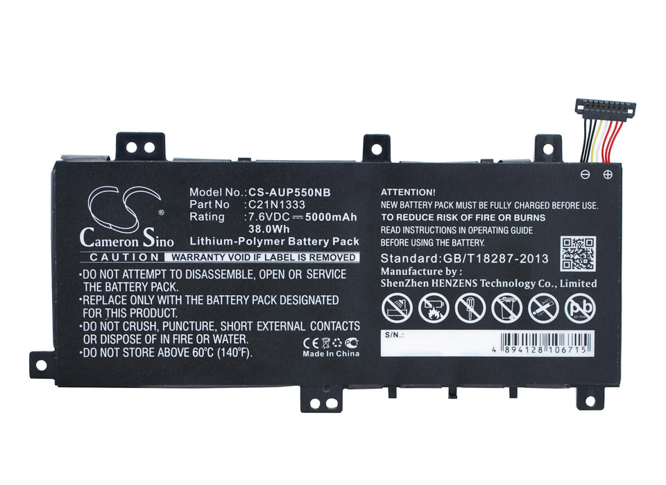 Asus J550LA J550LAB J550LD J550LJ R554LA R554LAB R Replacement Battery-main