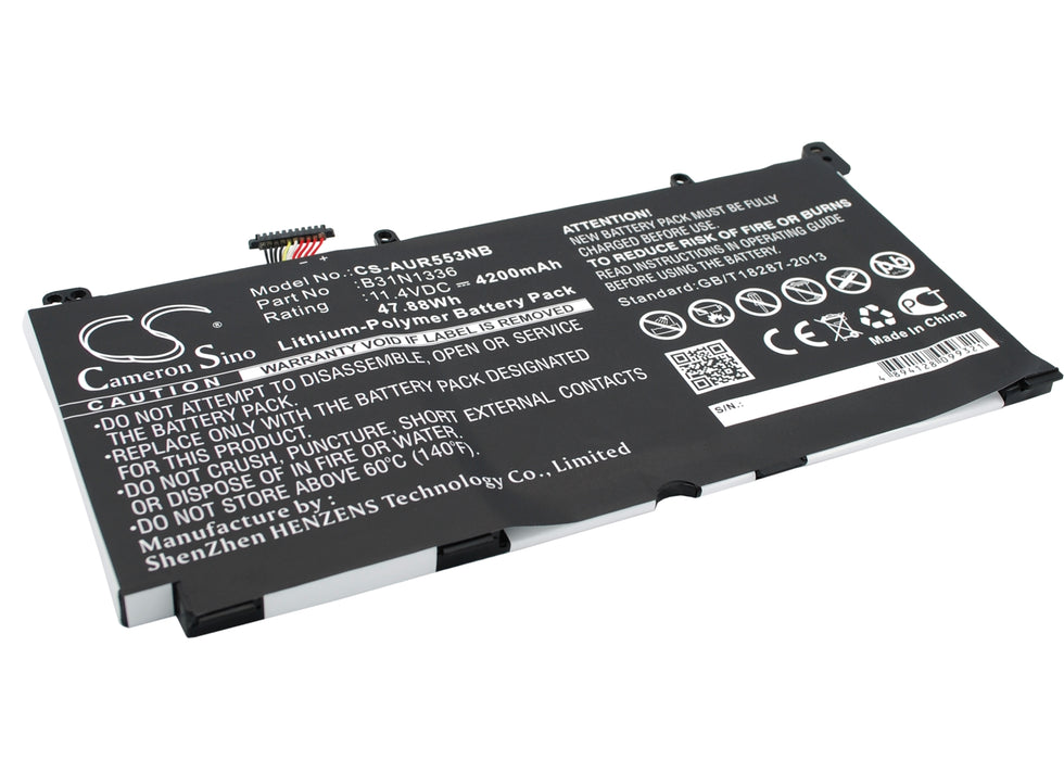 Asus A551LN K551LA Serie K551LA-XX235D K551LA-XX314D K551LA-XX317H K551LA-XX318H K551LB K551LB-XX184H K551LB-X Laptop and Notebook Replacement Battery-2