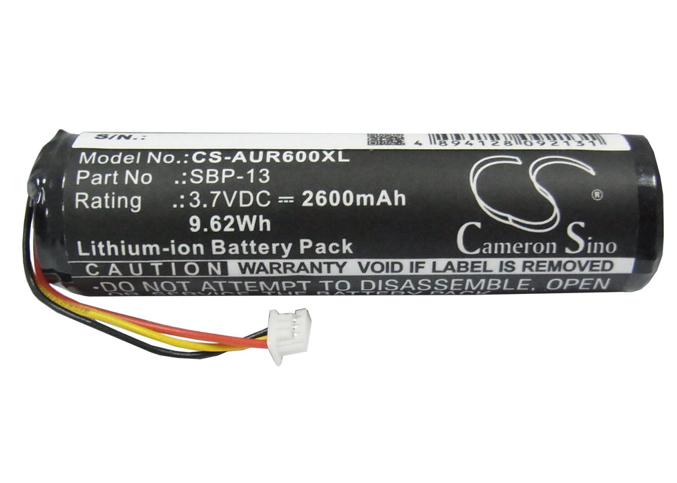 Asus R600 2600mAh GPS Replacement Battery-5