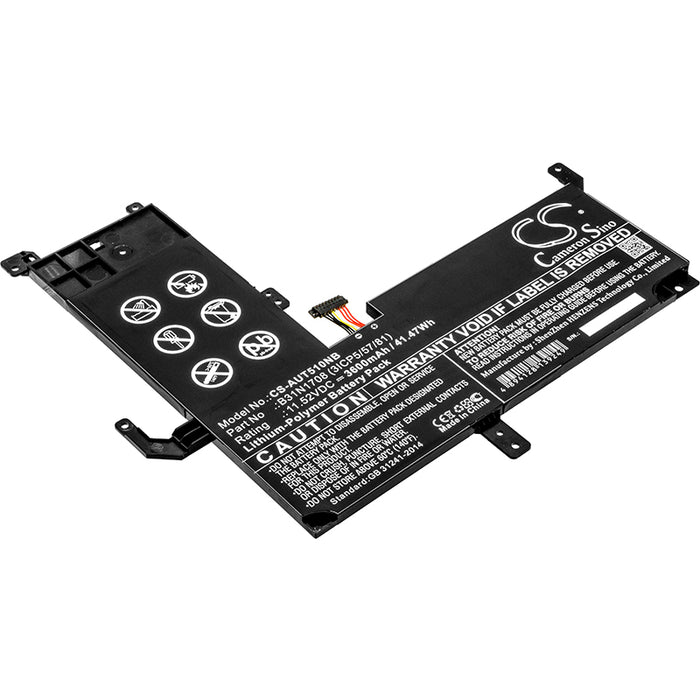 Asus TP510 TP510UA TP510UA-1A TP510UA-DH71T TP510U Replacement Battery-main