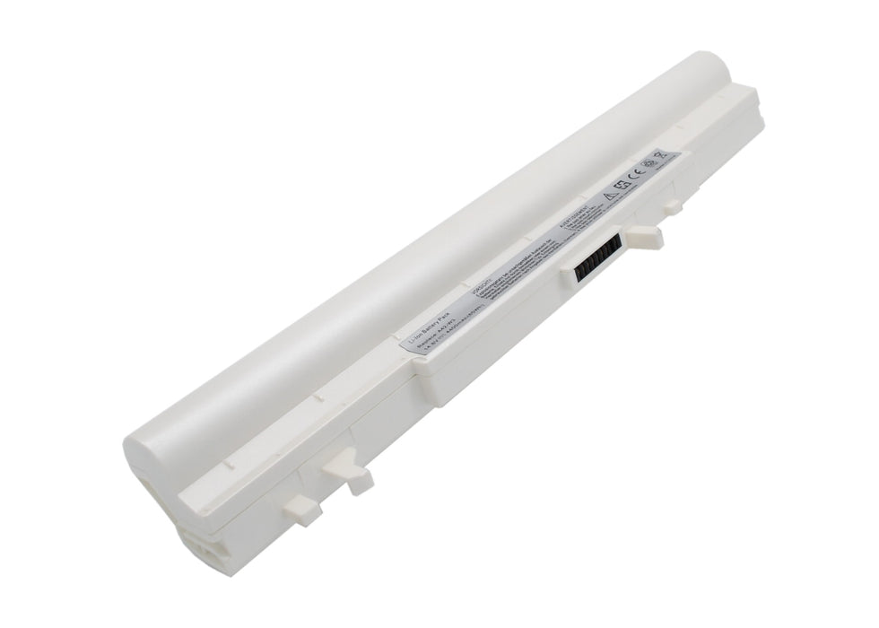 Asus W3 W3000 W3000A W3000V W3A W3J W3N W3V 4400mAh White Laptop and Notebook Replacement Battery-2