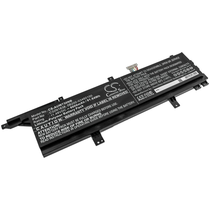 Asus ProArt StudioBook Pro X W730G5 ProArt StudioBook Pro X W730G5 ProArt StudioBook Pro X W730G5 ProArt Studi Laptop and Notebook Replacement Battery