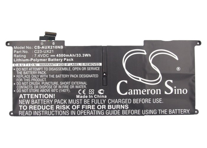 Asus Ultrabook UX21 Ultrabook UX21A Ultrabook UX21E UX21 UX21A UX21E UX21E-DH52 UX21E-DH71 UX21E-KX001V UX21E- Laptop and Notebook Replacement Battery-5