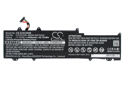 Asus Zenbook UX32LA Zenbook UX32LA-0171A4210U Zenb Replacement Battery-main