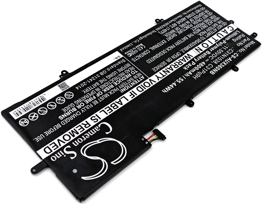 Asus Q324UA Q324UA-BHI7T17 Q324UAK UX360UA UX360UA-1A UX360UA-1B UX360UA-1C UX360UA-C4010T ZenBook Flip UX360  Laptop and Notebook Replacement Battery-2