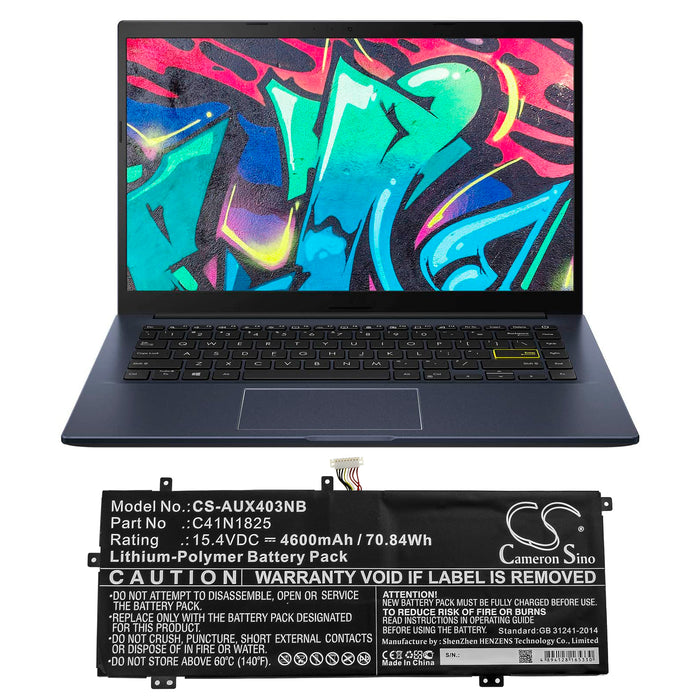 Asus ADOL I403FA ADOL14F I403FA I403FA-2C VivoBook 14 F403FA VivoBook 14 F403FA-EB114T VivoBook 14 F403FA-EB24 Laptop and Notebook Replacement Battery-5