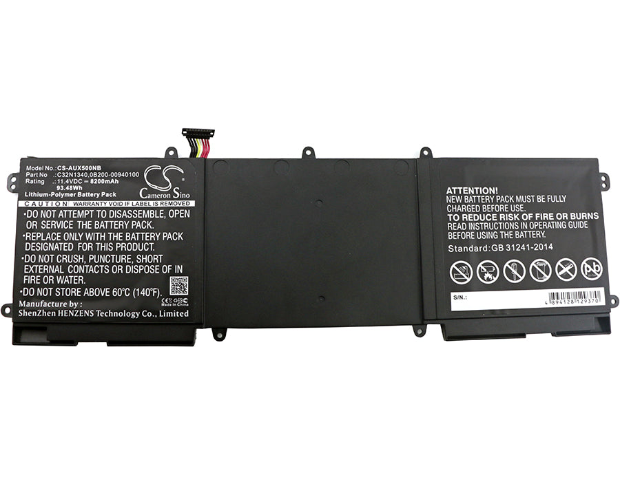 Asus NX500JK-DR018H NX550 ZenBook NX500 ZenBook NX500J ZenBook NX500JK Zenbook NX500JK1A Zenbook NX500JK-1A Ze Laptop and Notebook Replacement Battery-3