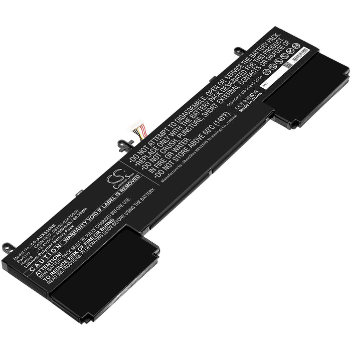 Asus UX534FA UX534FT UX534FT-0043B8565U UX534FT-78D15AB UX534FT-A7601T UX534FT-A7621TS UX534FT-A9002T UX534FT- Laptop and Notebook Replacement Battery
