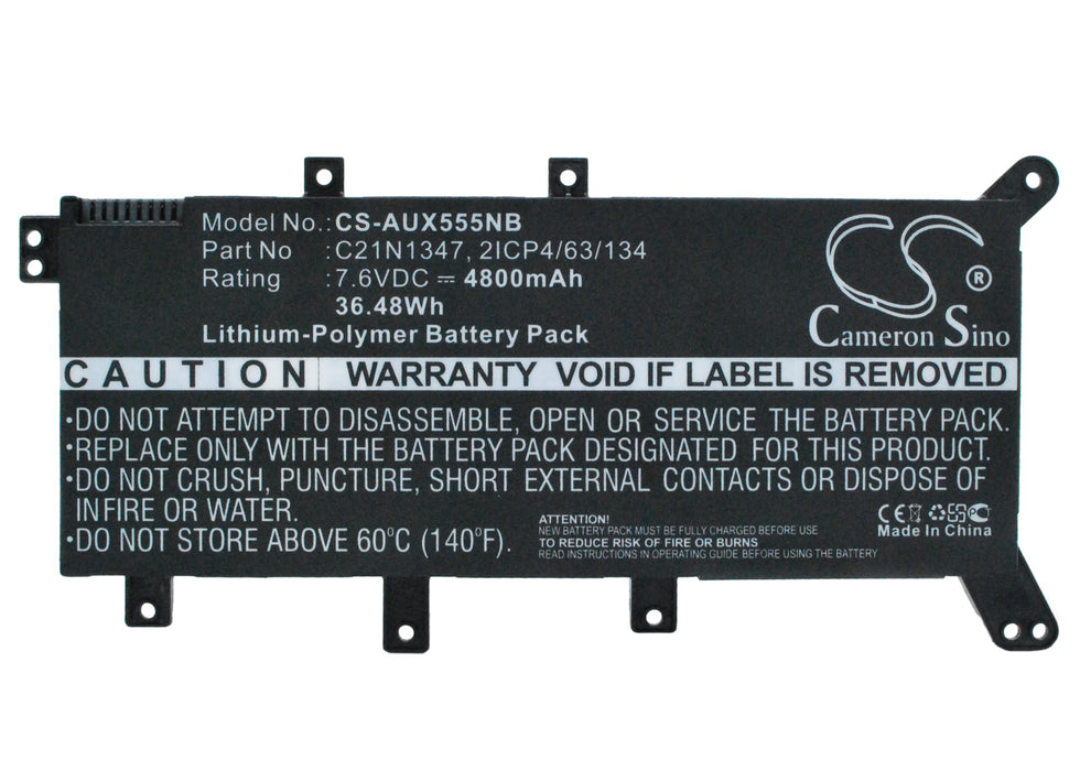 Asus A555 A555L A555LD4010 A555LPB A555UA A555UB-DM159T A555UF DX992 DX992LNB DX992LPB F51 F51LN F530 F530LD F Laptop and Notebook Replacement Battery-5