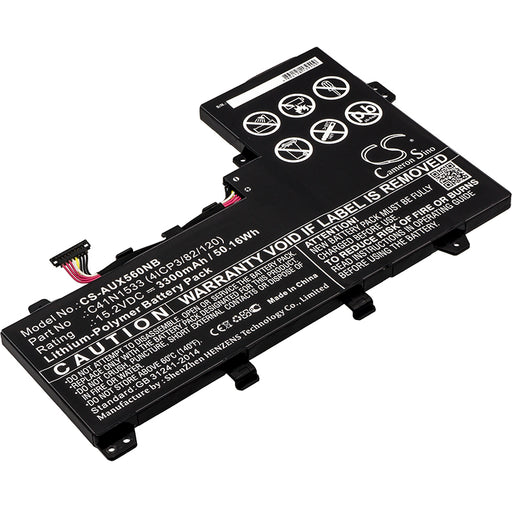 Asus Q524U Q524UQ-BBI7T14 Q534U Q534UX-B UX560UQ Replacement Battery-main