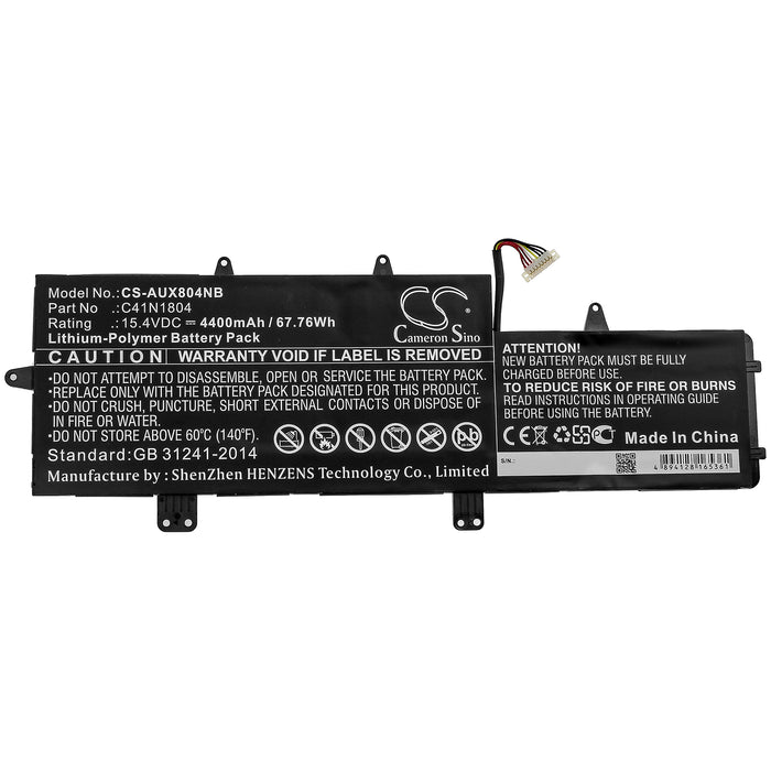 Asus UX450FD-1A UX450FD-BE014T UX450FD-BE023T UX450FD-BE042R UX450FD-BE065R UX450FD-BE069R UX450FD-BE071T UX45 Laptop and Notebook Replacement Battery-3