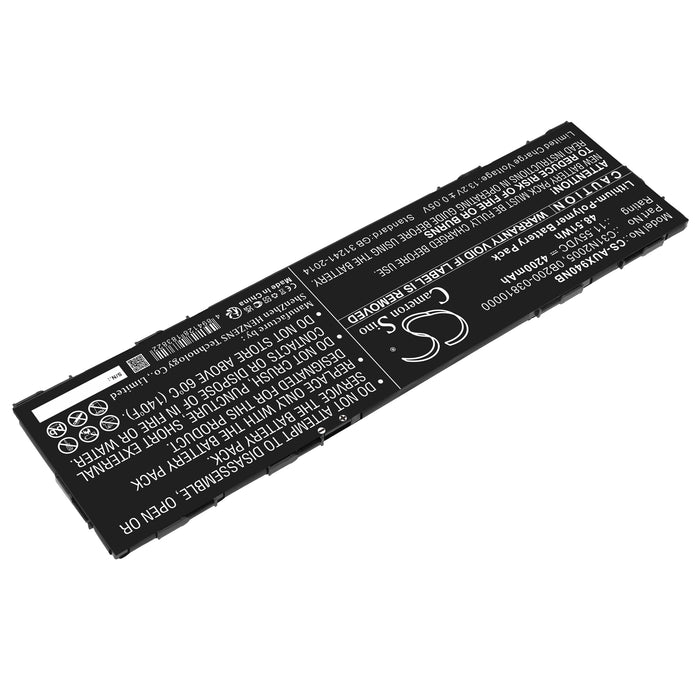 Asus B3402FEA B3402FEA-FVP1333R B3402FEA-FVP1635R ChromeBook CX9 Chromebook CX9 CX9400CEA DS762 Chrome 4200mAh Laptop and Notebook Replacement Battery