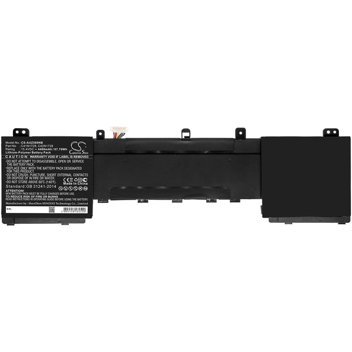 Asus 5500VE UX550GD UX550GD-1C UX550GDX UX550GDX-1C UX550GE UX550GE-1C UX550GEX UX550GEX-1C ZenBook Pro 15 Zen Laptop and Notebook Replacement Battery-3