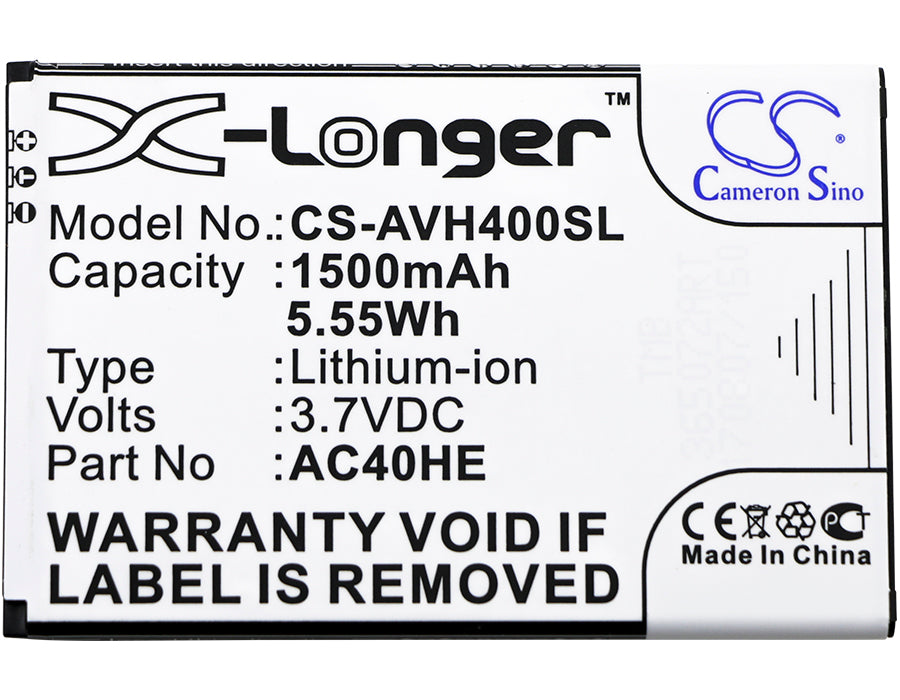 Archos 40 Helium Mobile Phone Replacement Battery-5
