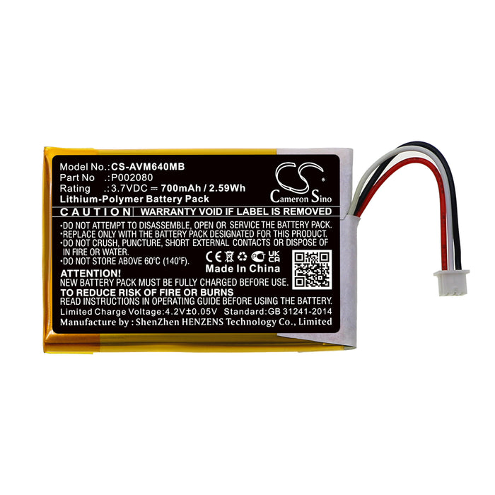 Alecto DVM-75 DVM-75-00 Baby Monitor Replacement Battery-3