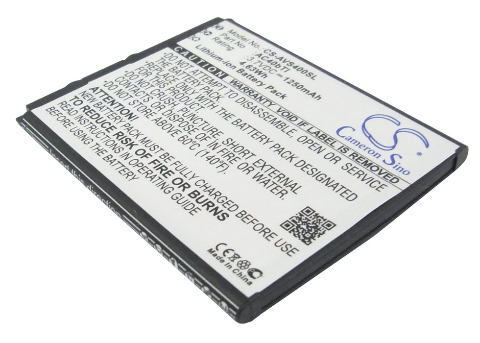 Archos 40b Titanium 40b Titanium Surround Titanium Replacement Battery-main
