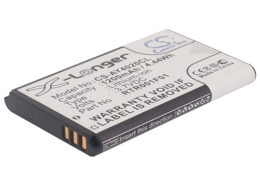 Avaya 4027 4070 NTTQ81EAE6 NTTQ82EAE6 Replacement Battery-main