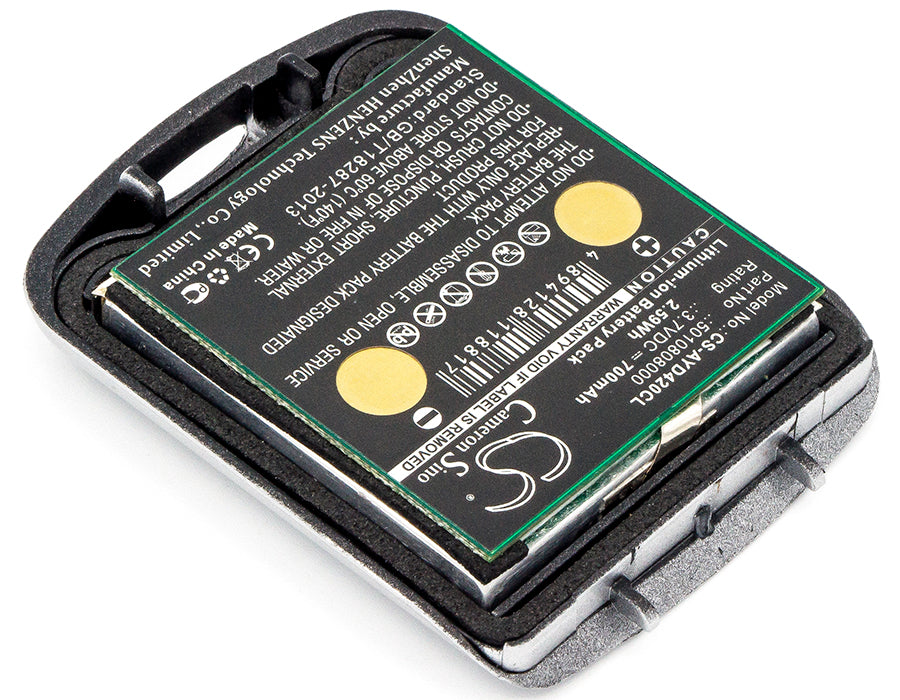 Mobilteil IP65 700mAh Silver Cordless Phone Replacement Battery-2