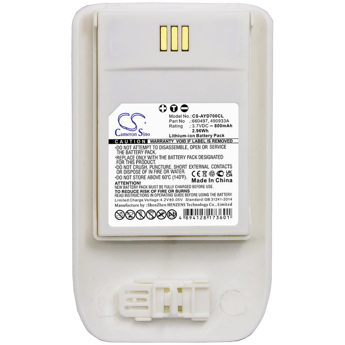 Ascom BR1100CKA BR1100FKA Expertbook B1 B1400ceae Expertbook B1 B1400ceae-51ehdp Expertbook B1 B1500 90nx0441-m Exp Cordless Phone Replacement Battery-3