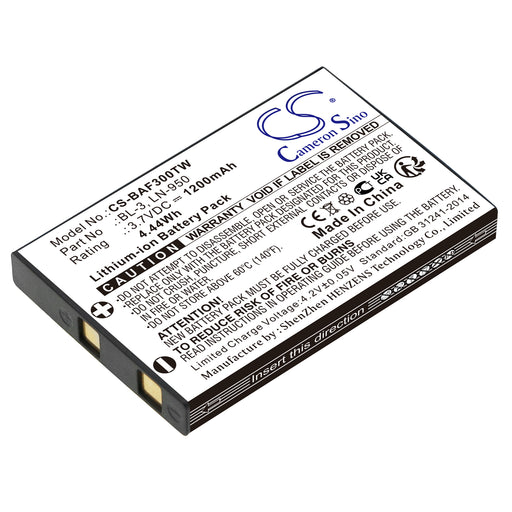 Weierwei UV3R Two Way Radio Replacement Battery