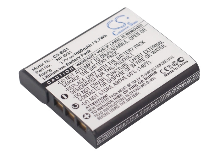 Sony Cyber-shot DSC-W170 Cyber-shot DSC-W35 Cyber- Replacement Battery-main