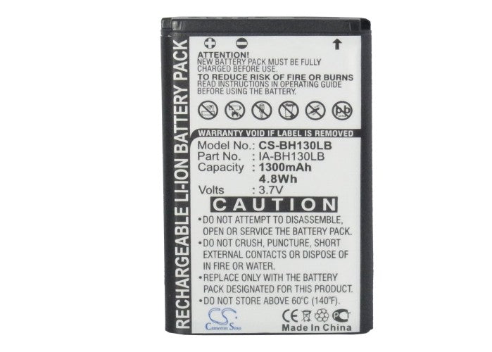 Samsung HMX-U20 HMX-W200 HMX-W350 SMX-C10 SMX-K40EDC SMX-K44BP C14 C20 C24 HMX-U15 HMX-U20 HMX-U20BP HMX-W200RP HMX-W200TP  Camera Replacement Battery-5