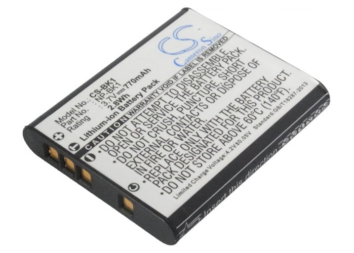 Sony Cyber-shot DSC-S950P Cyber-shot DSC-S950S Cyber-shot DSC-S980 Cyber-shot DSC-W180R Cyber-shot DSC-W180S Cyber-shot DSC Camera Replacement Battery-2
