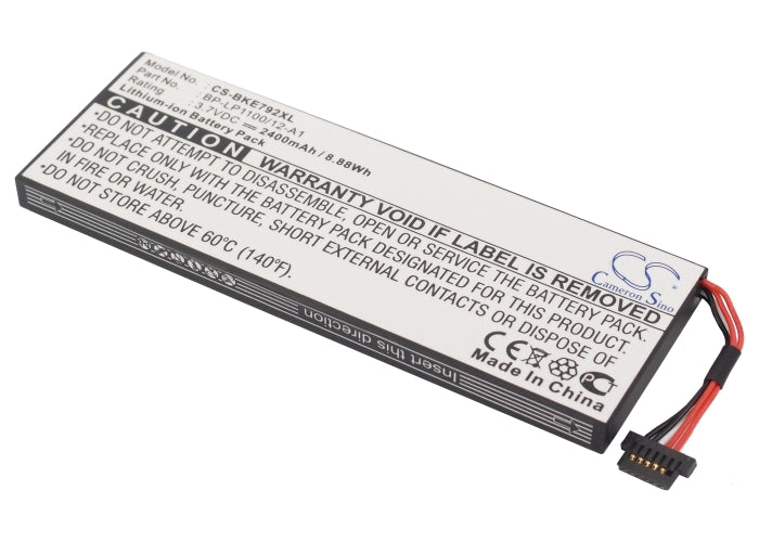 Becker BE7928 Traffic Assist 7928 2400mAh Replacement Battery-main