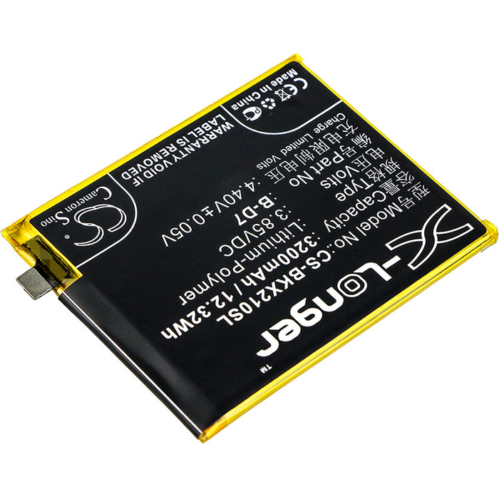 Vivo 1725 1728 X21 X21 UD X21 UD Dual SIM X21 UD Dual SIM TD-LTE X21A X21UD A Mobile Phone Replacement Battery-2