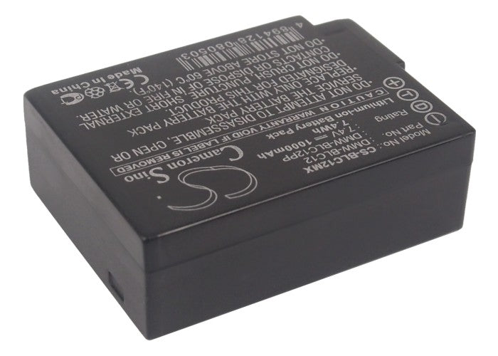 Panasonic Lumix DMC-FZ1000 Lumix DMC-FZ200 Lumix DMC-FZ200GK Lumix DMC-FZ200K Lumix DMC-G5K Lumix DMC-G6 Lumix DMC-G6KK Lum Camera Replacement Battery-2