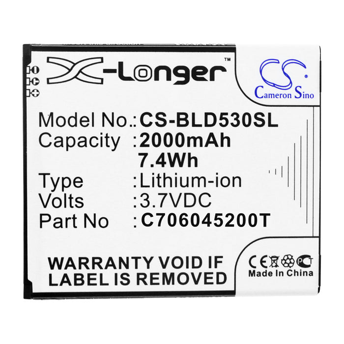 Explay Fresh Mobile Phone Replacement Battery-3