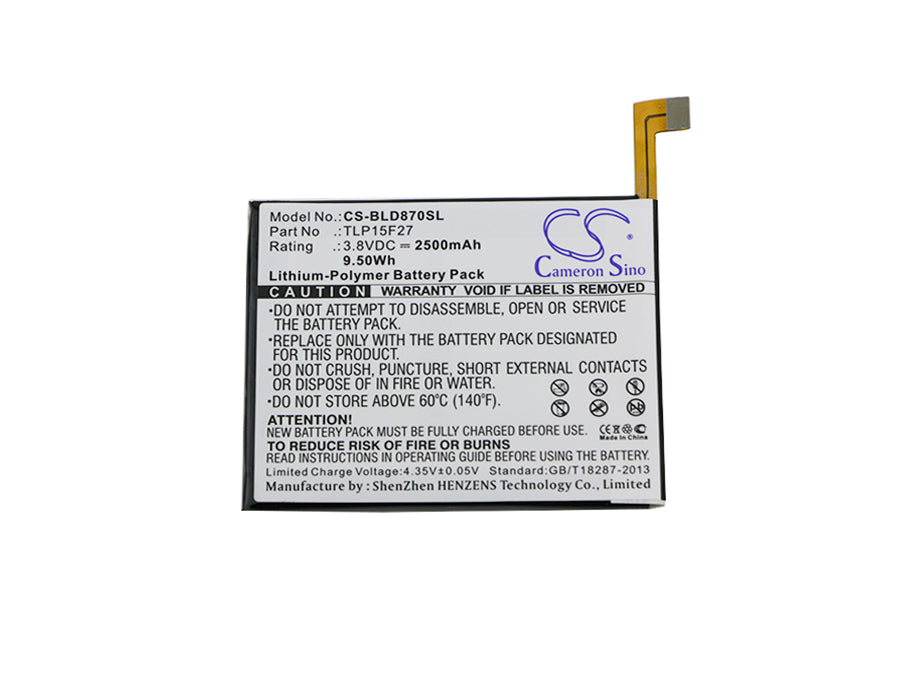 BLU D870U Studio C Super Camera Mobile Phone Replacement Battery-3