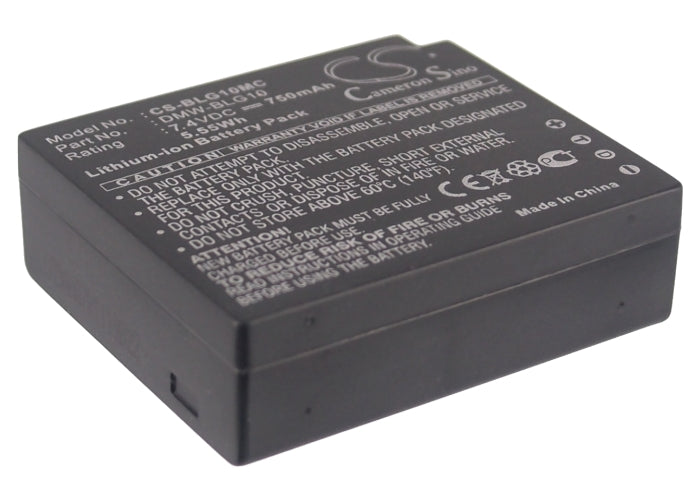 Leica D-Lux Type 109 750mAh Camera Replacement Battery-2