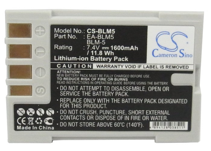 Olympus E3 E30 E5 Camera Replacement Battery-5