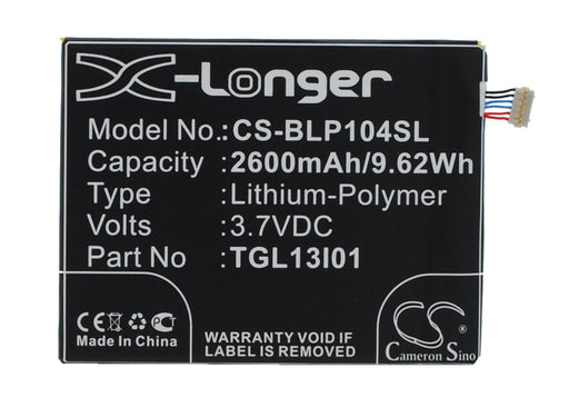 Maxon MX X3 MX-X3 T-King MX X3 T-King MX-X3 Replacement Battery-main