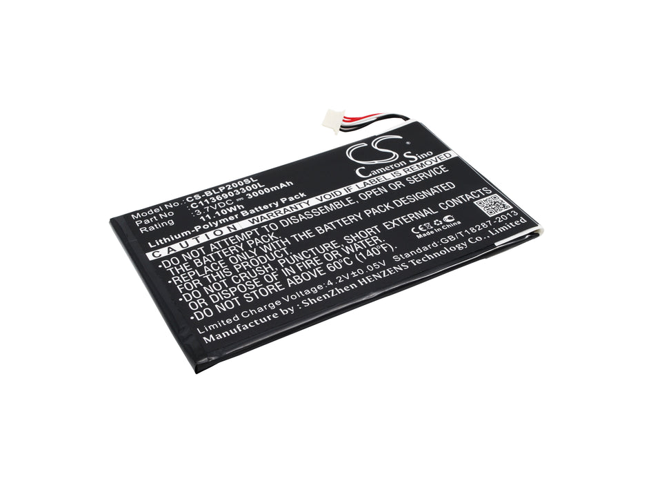 BLU BT-D005L P200 P200L Touch Book 7 3G TouchBook  Replacement Battery-main