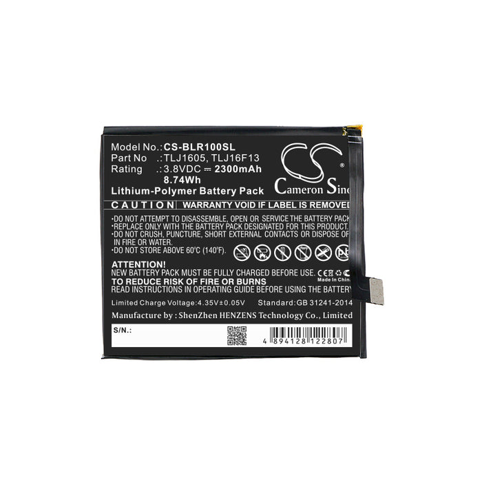 BLU R0030UU R1 HD S0210UU Studio Touch Mobile Phone Replacement Battery-3