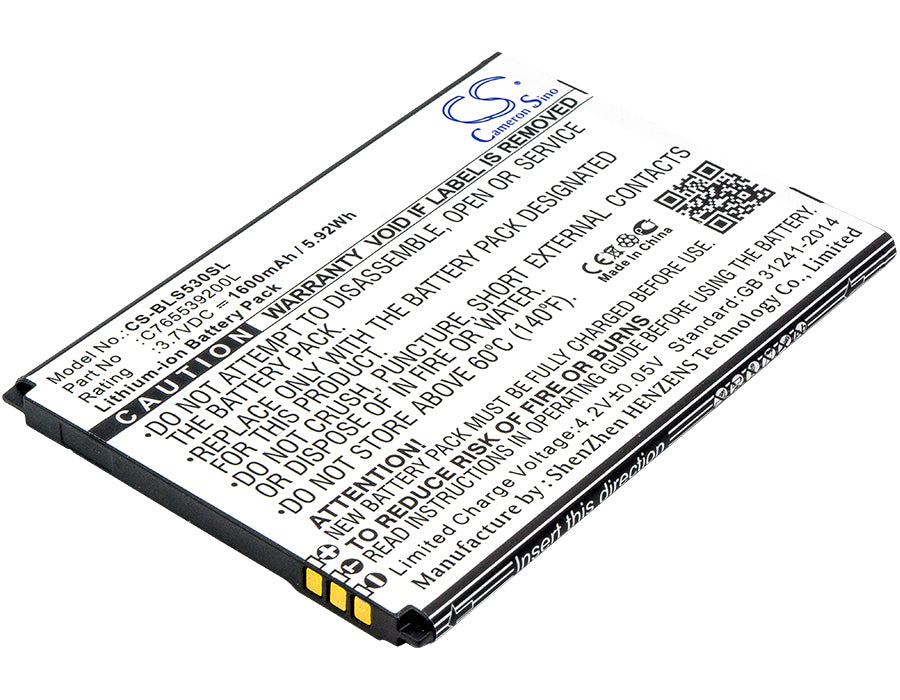 BLU S530 S550Q Studio G2 HD Studio X8 HD Replacement Battery-main