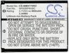 Panasonic KX-TCA285 KX-TCA385 KX-UDT121 KX-UDT131 660mAh Cordless Phone Replacement Battery-5