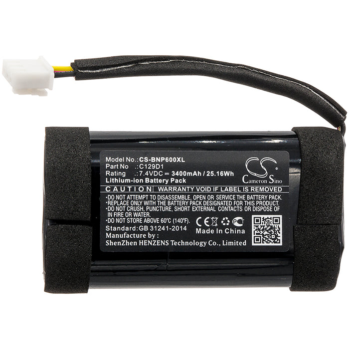 Bang & Olufsen 11400 1140026 BeoPlay P6 3400mAh Speaker Replacement Battery-3