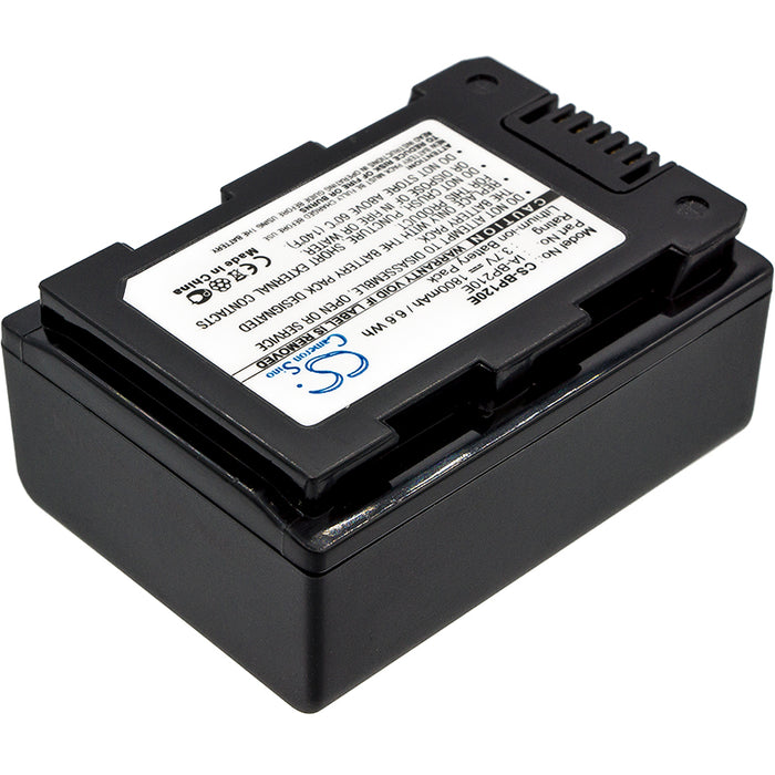Samsung F40 F43 F44 H200 H203 H204 H205 H300 H304 H400 H405 HMX-H200 HMX-H200BP HMX-H203 HMX-H203BN HMX-H204 HMX-H204BN HMX Camera Replacement Battery-2