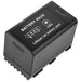Canon CA-CP200L EOS C200 EOS C200 PL EOS C200B EOS C300 Mark II EOS C300 Mark II PL XF705 2600mAh Camera Replacement Battery-3