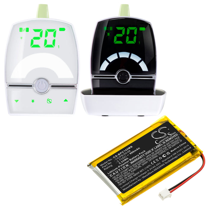 Babymoov Touch Screen A014407 Baby Monitor Replacement Battery-6