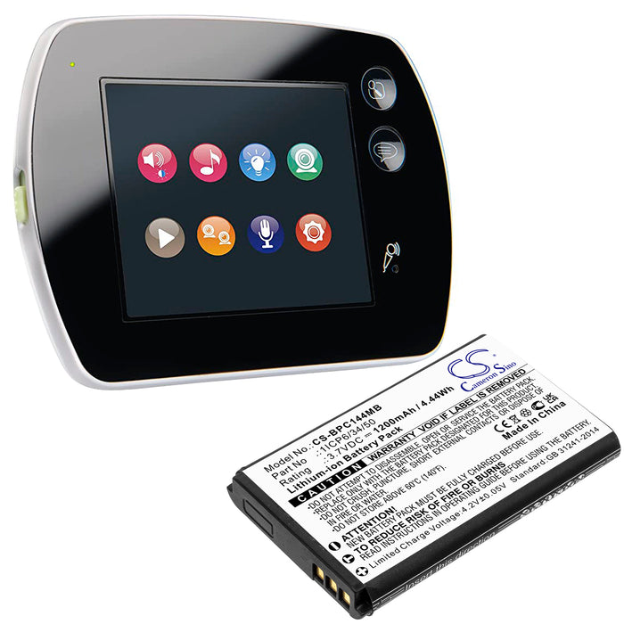 Babymoov PCA-400 Baby Monitor Replacement Battery-4