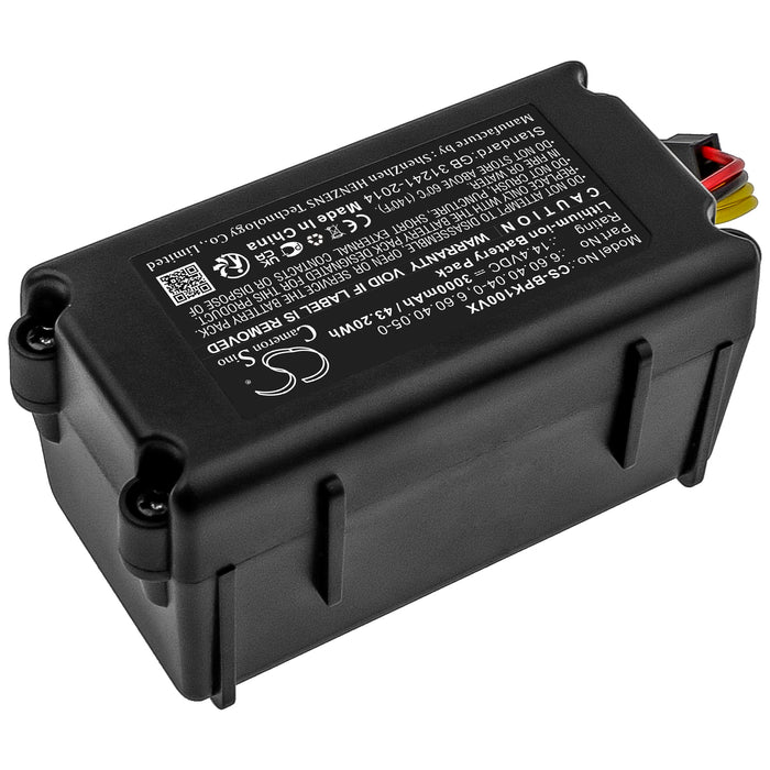 Blaupunkt BPK-VCBB1XE BPK-VCBB1XPW+ BPK-VCBB1XS XEASY XPOWER+ XSMART Vacuum Replacement Battery