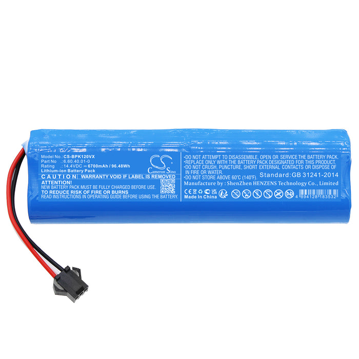 Blaupunkt BPK-VCBB1XTE BPK-VCBB1XTEIC BPK-VCBB1XTEN XTREME Vacuum Replacement Battery